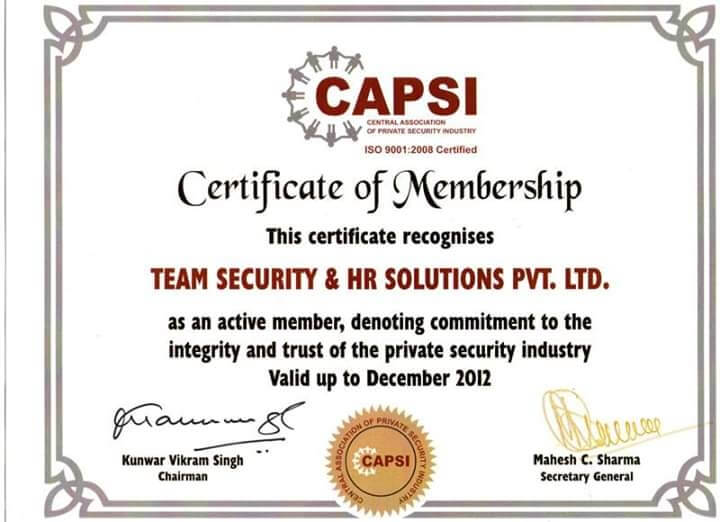 Team Security & HR Solutions Pvt. Ltd.